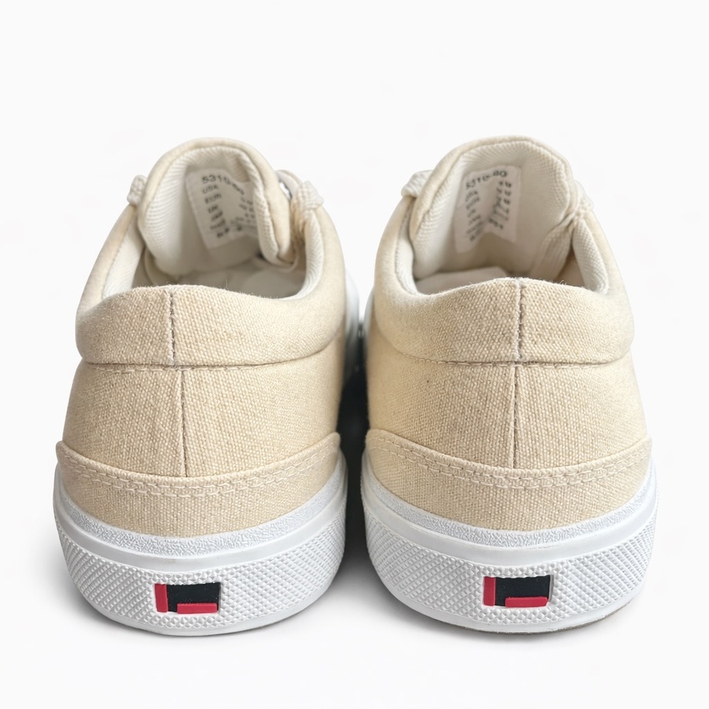 FUBU Low-Top Canvas Sneakers Men’s Size 9 Beige Vulcanized Sole NEW No Tags - Picture 4 of 5